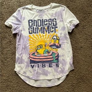 NWOT Juniors Minion Shirt